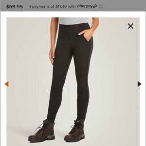 Ariat Black Rebar Durastretch Utility Leggings